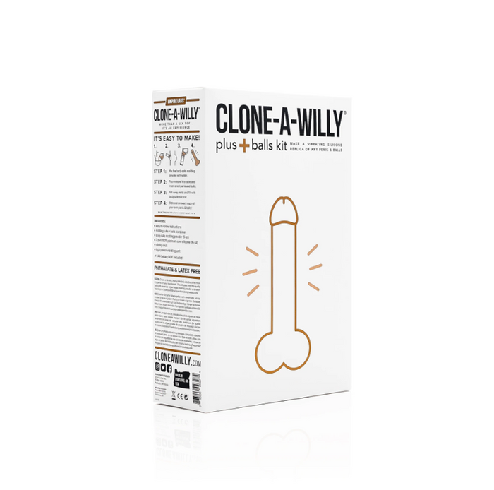 Clone-A-Willy: Plus+ Balls Kit - Light Skintone