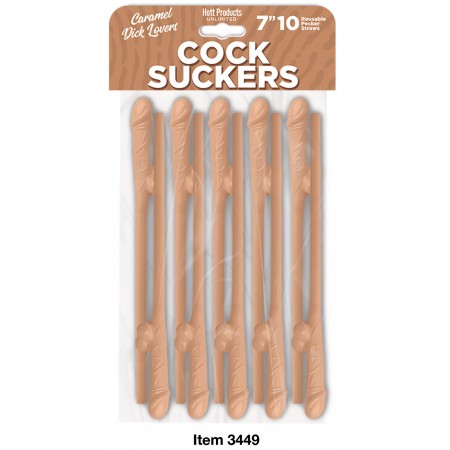 Cocksucker Reusable Straws - 10pc
