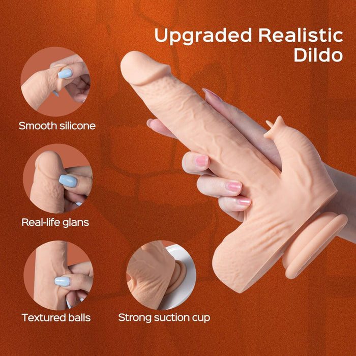 COLTER - Thrust & Licking Dildo