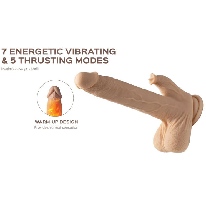 COLTER - Thrust & Licking Dildo
