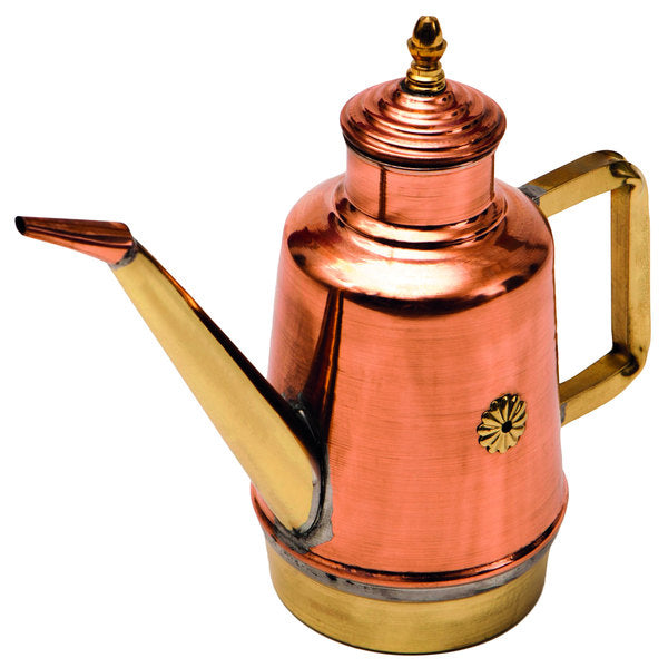 Copper/Brass Oil Cruet 16 oz.