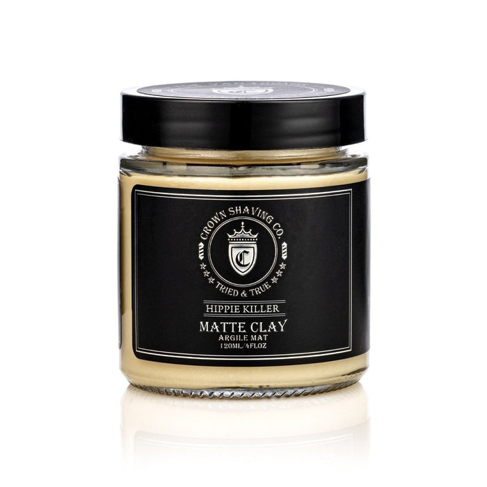 Crown Shaving Co. Hippie Killer Matte Clay (120ml) Clays Crown Shaving Co.