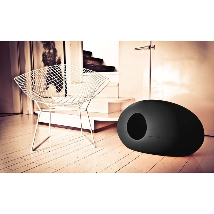 Design Cat Litter Box-Cat Litter Box-SinDesign- Silver Circle Pets