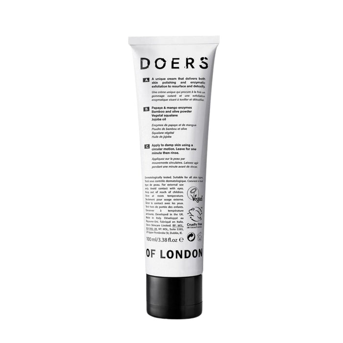 Doers of London Hydrating Facial Scrub (100ml) Scrubs Doers of London