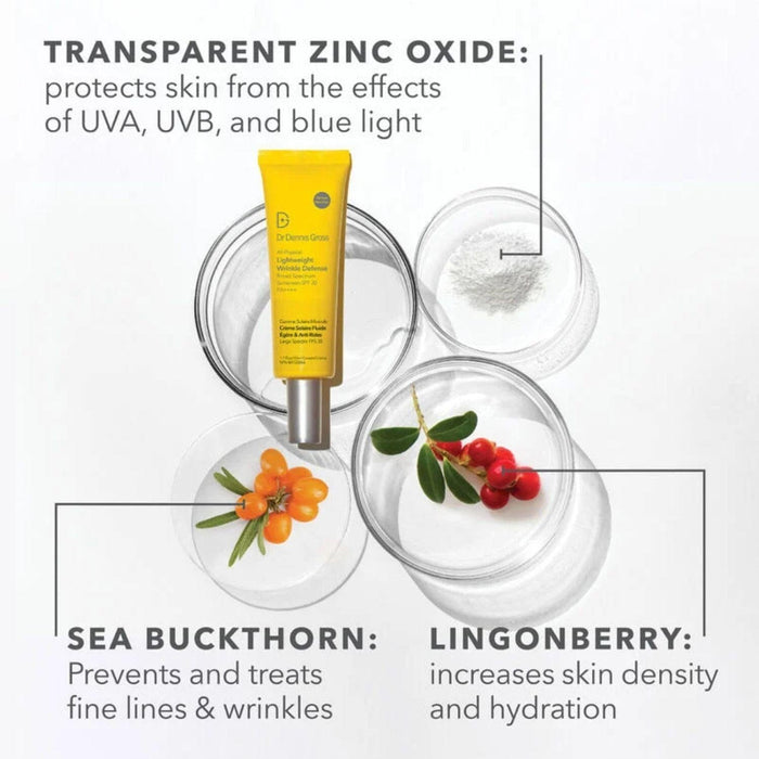 Dr. Dennis Gross Skincare All-Physical Lightweight Wrinkle Defense Broad Spectrum SPF 30 (50ml) SPF Moisturizers Dr. Dennis Gross