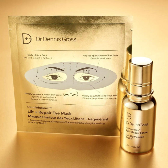 Dr. Dennis Gross Skincare DermInfusions Lift + Repair Eye Mask (Size Options) Undereye Dr. Dennis Gross