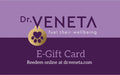 Dr Veneta e-gift card for online pet wellbeing products
