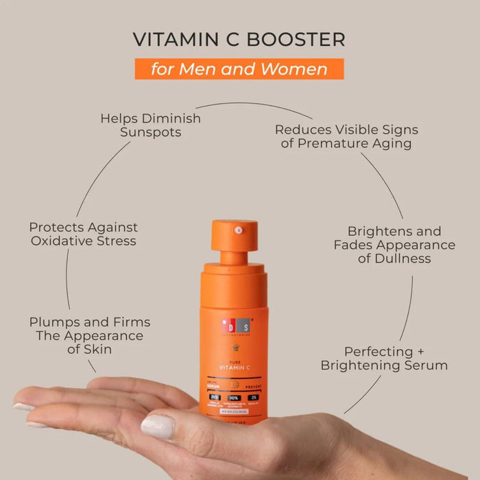 DS Laboratories Pure Vitamin C 35% Booster (30ml) Serums DS Laboratories