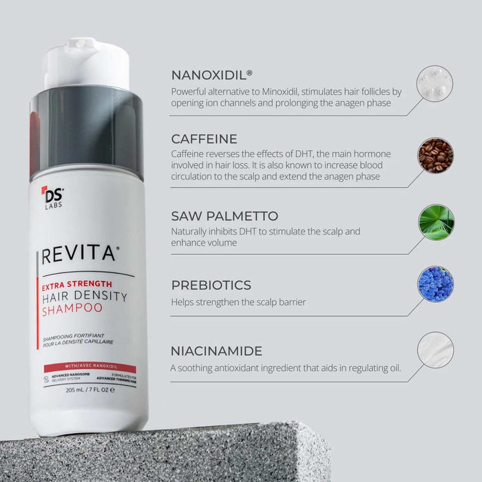 DS Laboratories Revita Extra Strength Hair Density Shampoo (205ml) Shampoos DS Laboratories