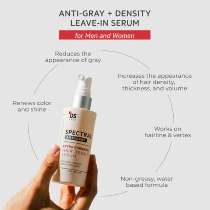 DS Laboratories Spectral Extra Strength Anti-Gray Hair Density Serum (60ml) Grey Hair Solutions DS Laboratories