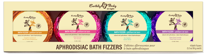 Earthly Body at Night Bath Fizzer Aphrodisiac Collection Set