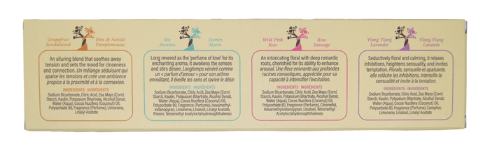 Earthly Body at Night Bath Fizzer Aphrodisiac Collection Set