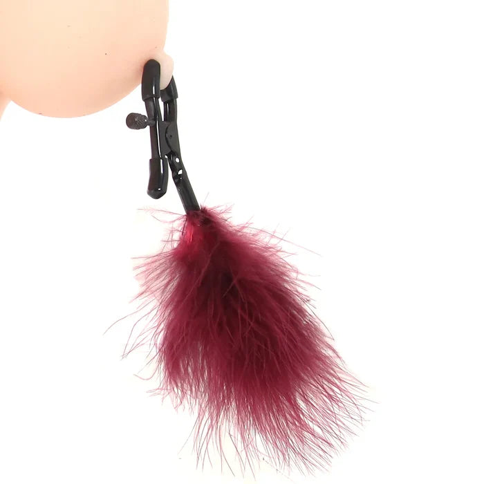 Enchanted Feathered Nipple Clamps