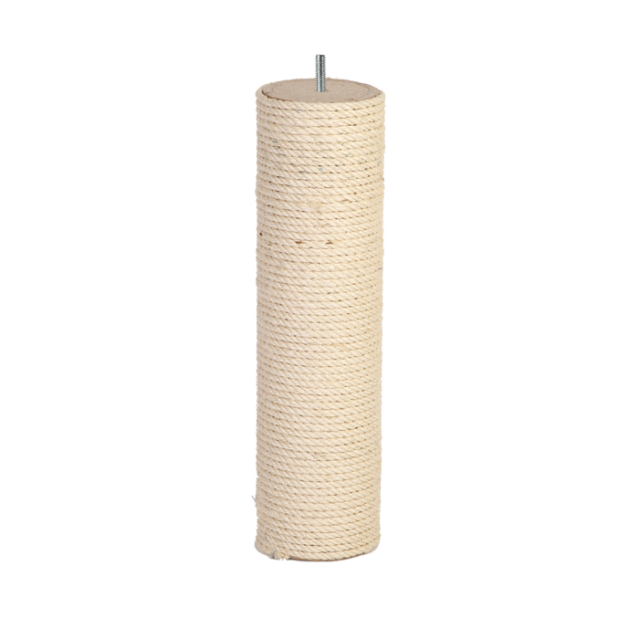 Fique Rope Replacement Post with screw - 15 Inch