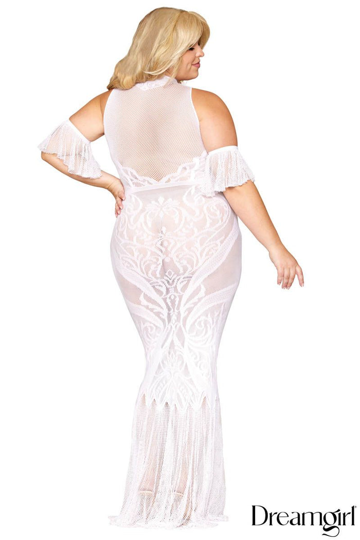 Flutter Sleeve Gown