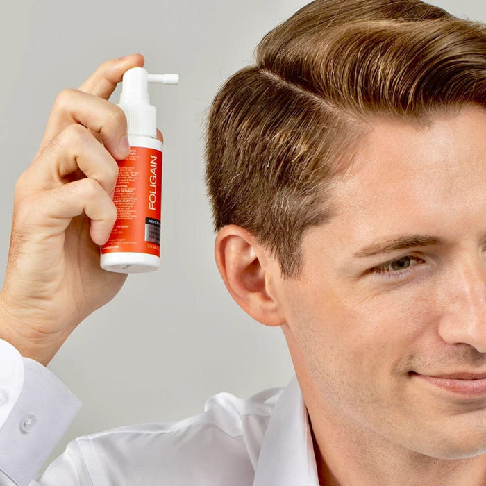Foligain Men's Intensive Treatment for Thinning Hair with 10% Trioxidil (59ml) Hair Loss Treatments Foligain