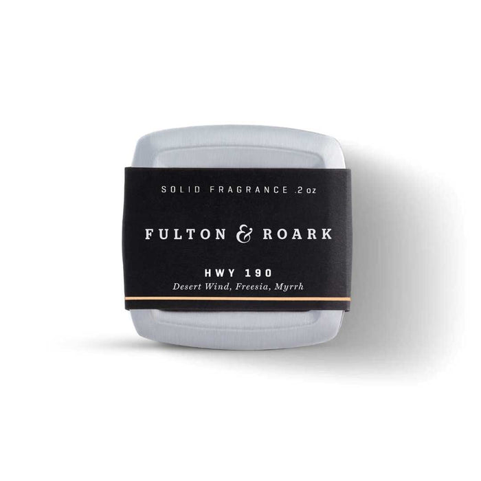Fulton & Roark HWY 190 Solid Cologne (0.2oz) Solid Cologne Fulton & Roark