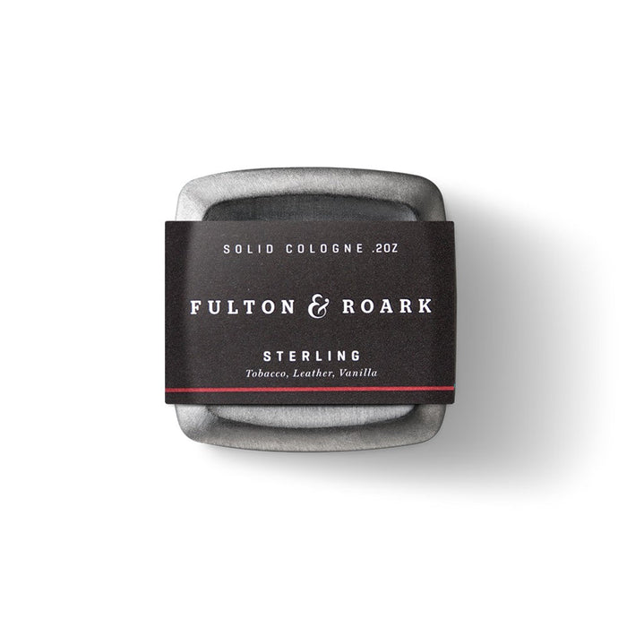 Fulton & Roark Solid Cologne - Sterling (.2oz) Solid Cologne Fulton & Roark