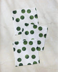 Geometry Dishcloth: Grass Polka