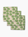 Geometry Dishcloth: Green Tomatoes