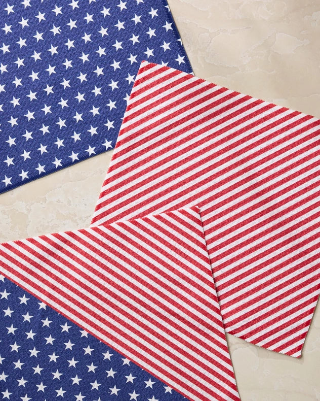 Geometry Dishcloth: Liberty
