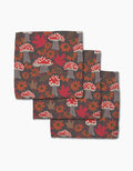 Geometry Dishcloth: Mushroom Forest
