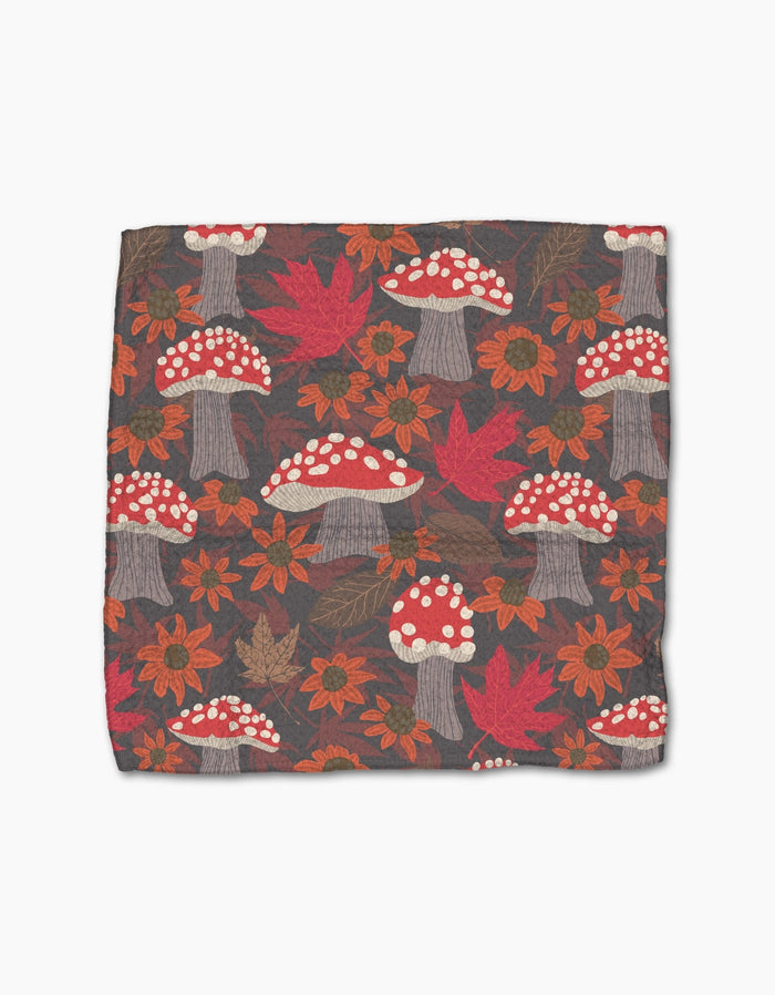 Geometry Dishcloth: Mushroom Forest