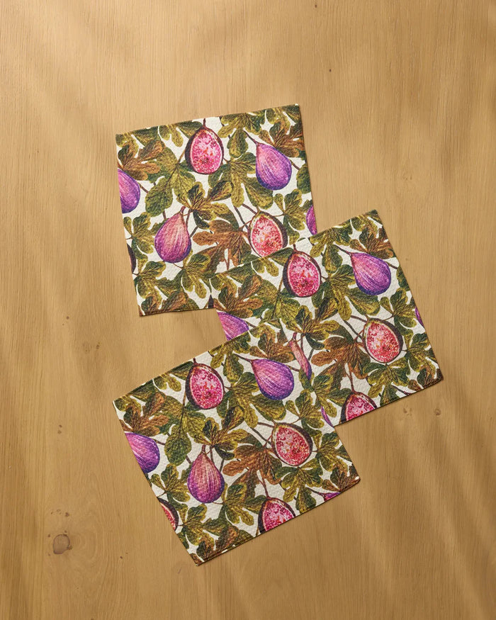Geometry Dishcloth: Wild Fig