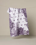 Geometry Kitchen Tea Towel: Abeilles Noires