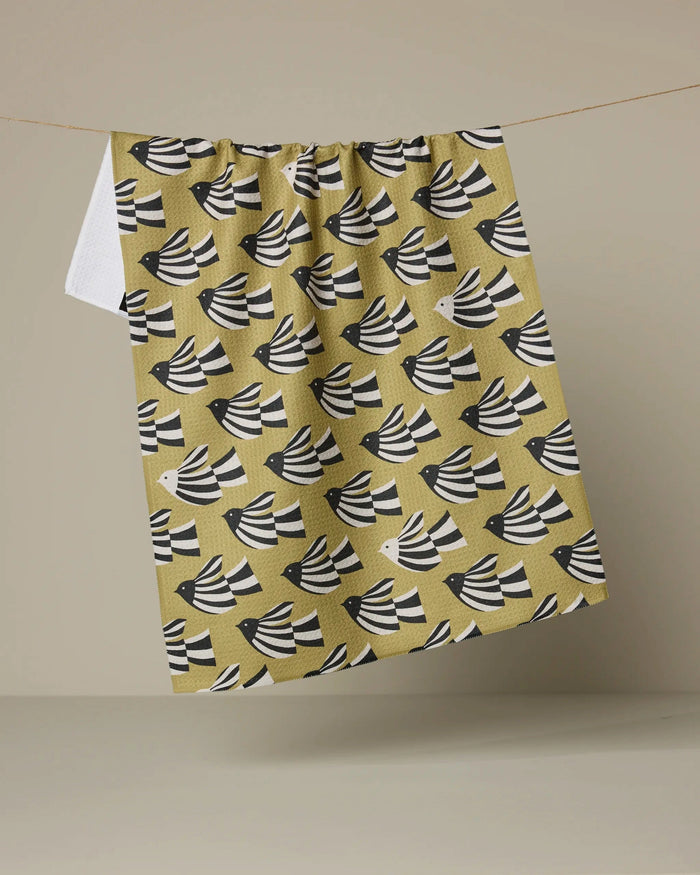 Geometry Kitchen Tea Towel: Alva