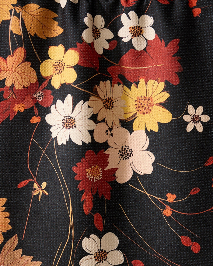 Geometry Kitchen Tea Towel: Autumn Whispers