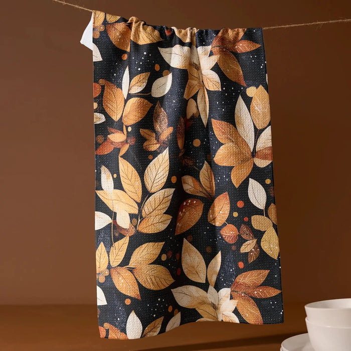 Geometry Kitchen Tea Towel: Botanical Wonderland
