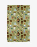 Geometry Kitchen Tea Towel: Coffee Lover