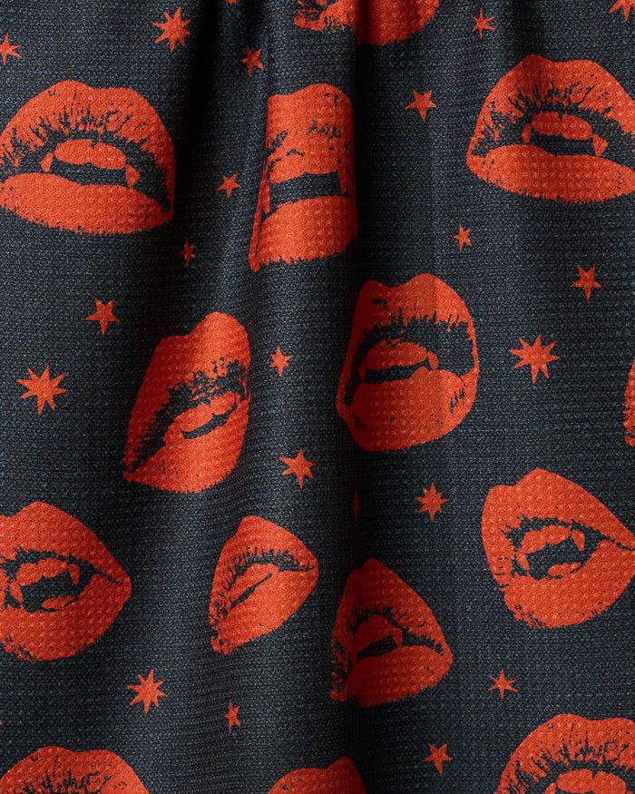 Geometry Kitchen Tea Towel: Fangs
