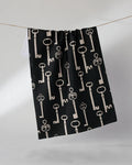 Geometry Kitchen Tea Towel: Forbidden Doors