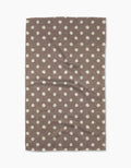 Geometry Kitchen Tea Towel: Freckle Off White