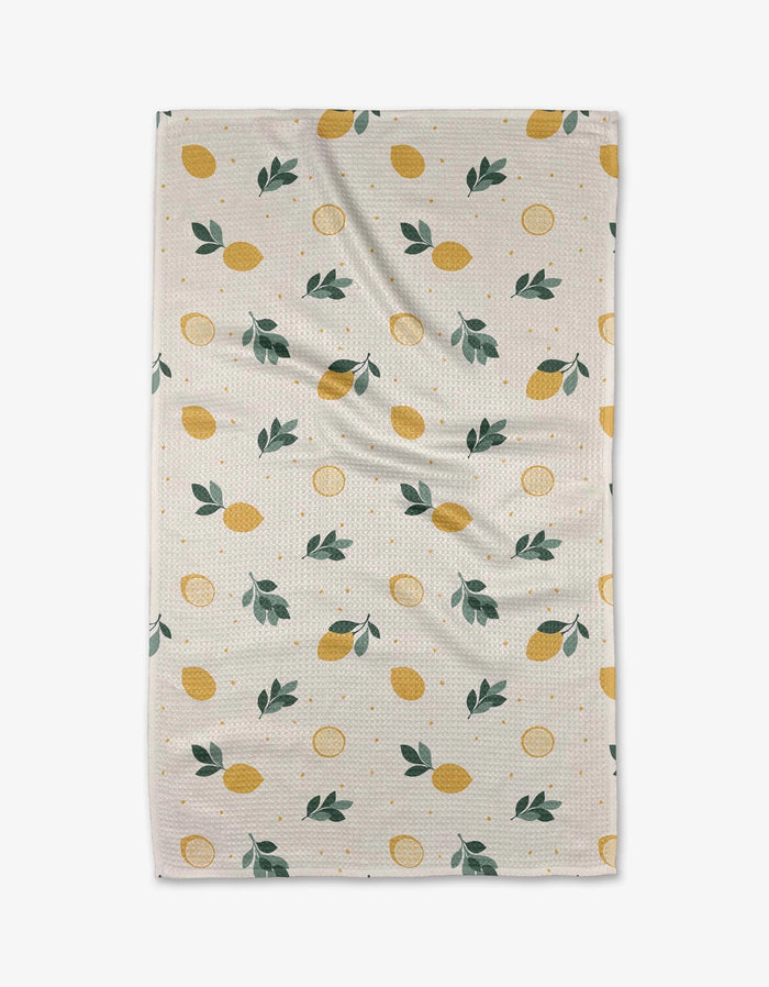 Geometry Kitchen Tea Towel: Freshly Picked