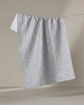 Geometry Kitchen Tea Towel: Garff Grey