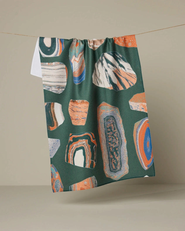 Geometry Kitchen Tea Towel: Geo Class