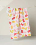 Geometry Kitchen Tea Towel: Gummy Bear