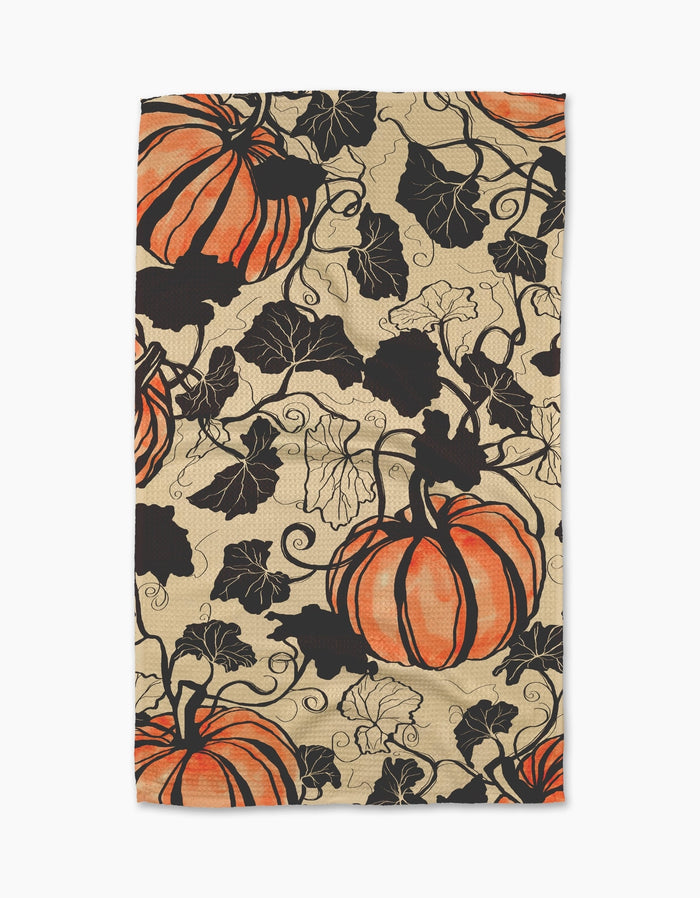 Geometry Kitchen Tea Towel: Harvest Curl