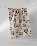 Geometry Kitchen Tea Towel: Hollow Season