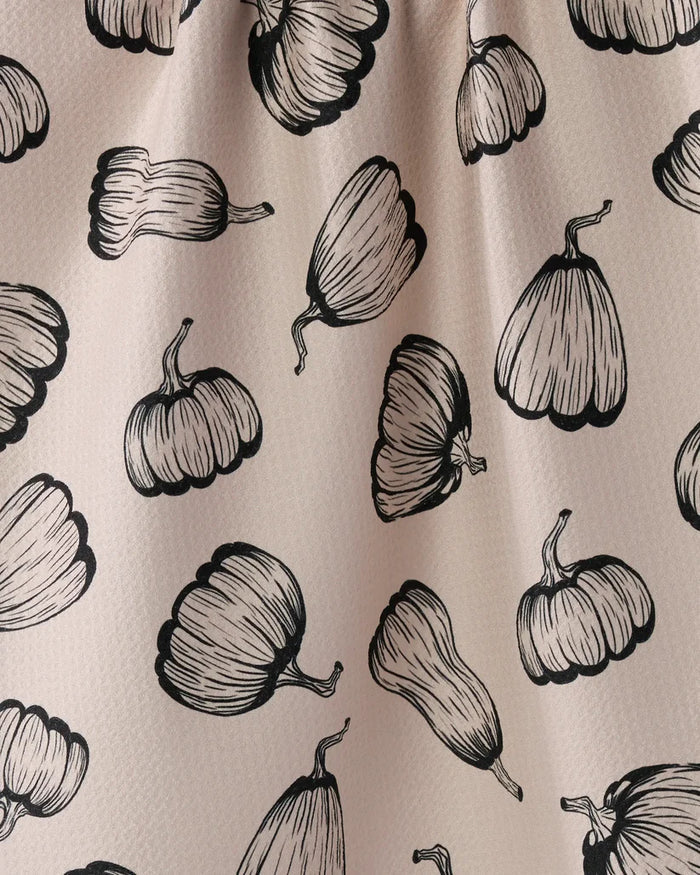 Geometry Kitchen Tea Towel: Hollow Season
