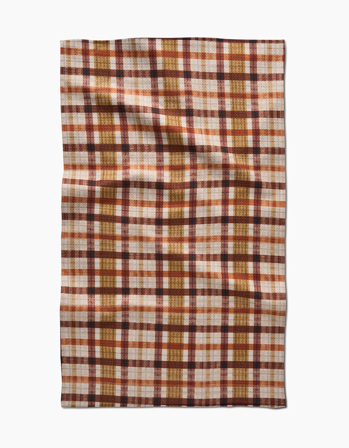 Geometry Kitchen Tea Towel: Maple Jane