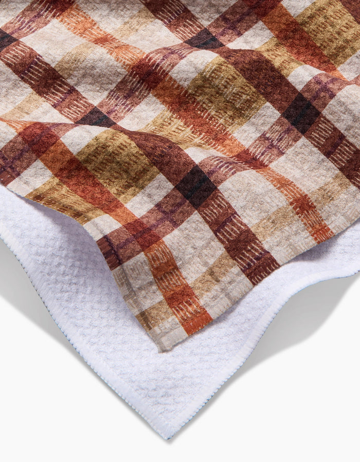 Geometry Kitchen Tea Towel: Maple Jane