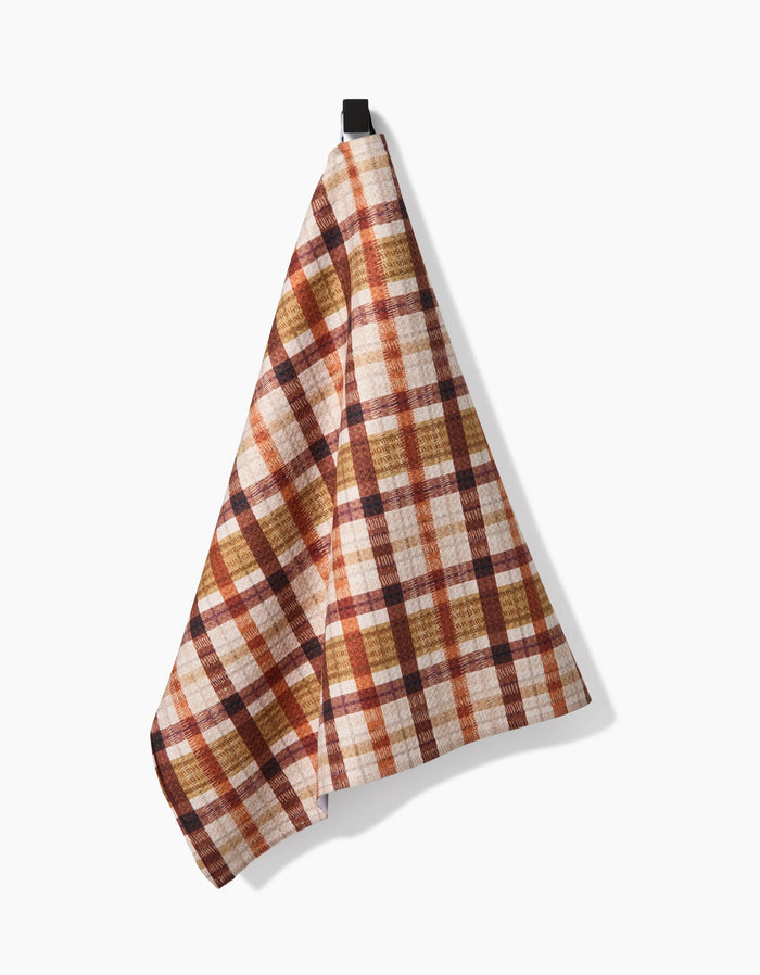 Geometry Kitchen Tea Towel: Maple Jane