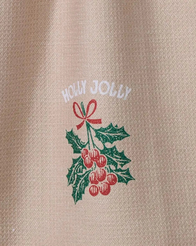 Geometry Kitchen Tea Towel: Merryberry