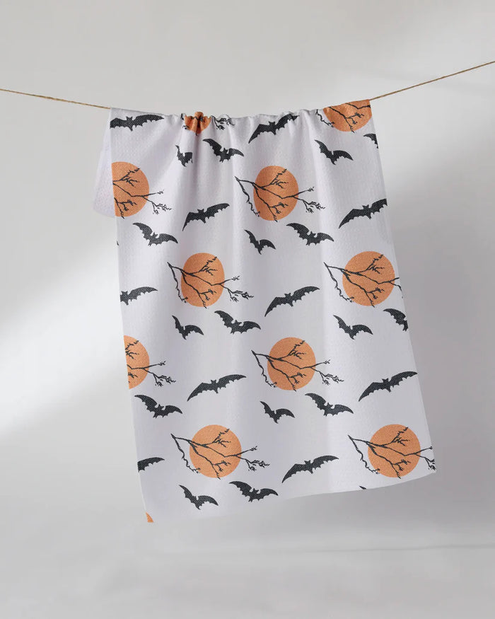 Geometry Kitchen Tea Towel: Night Flight
