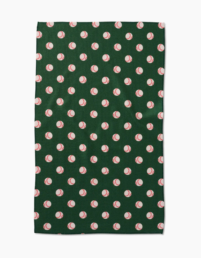 Geometry Kitchen Tea Towel: Play Ball