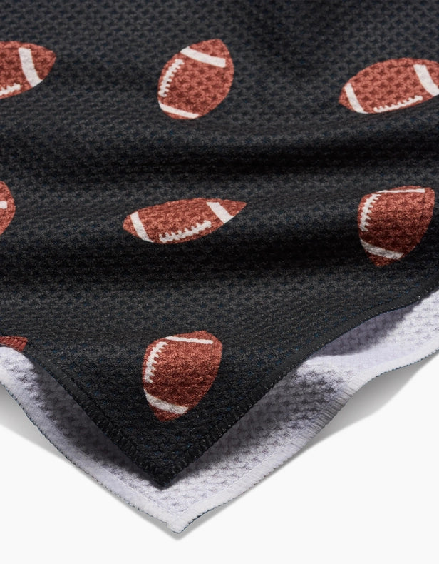 Geometry Kitchen Tea Towel: Quarter Back